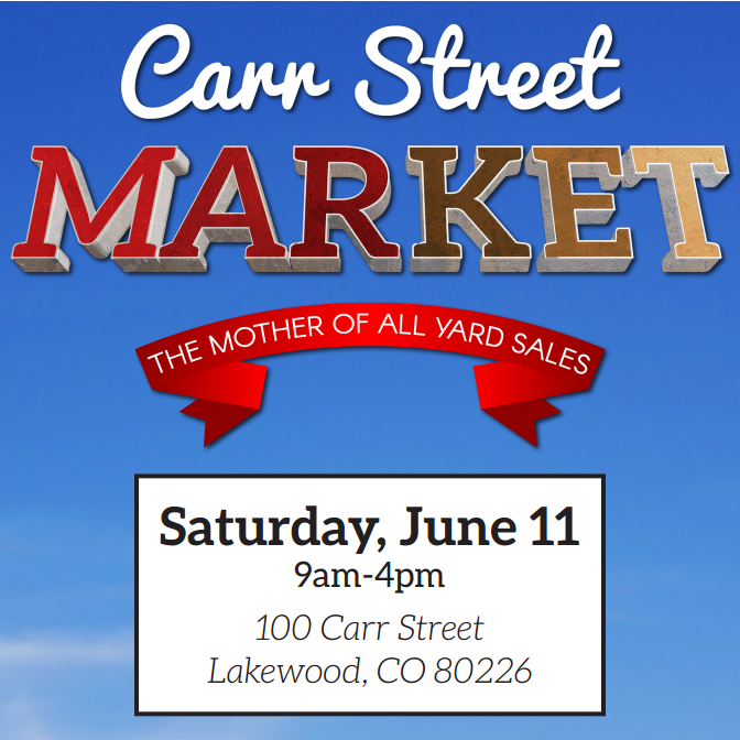 Carr Street Market – Saturday, June 11 at Lakewood UCC