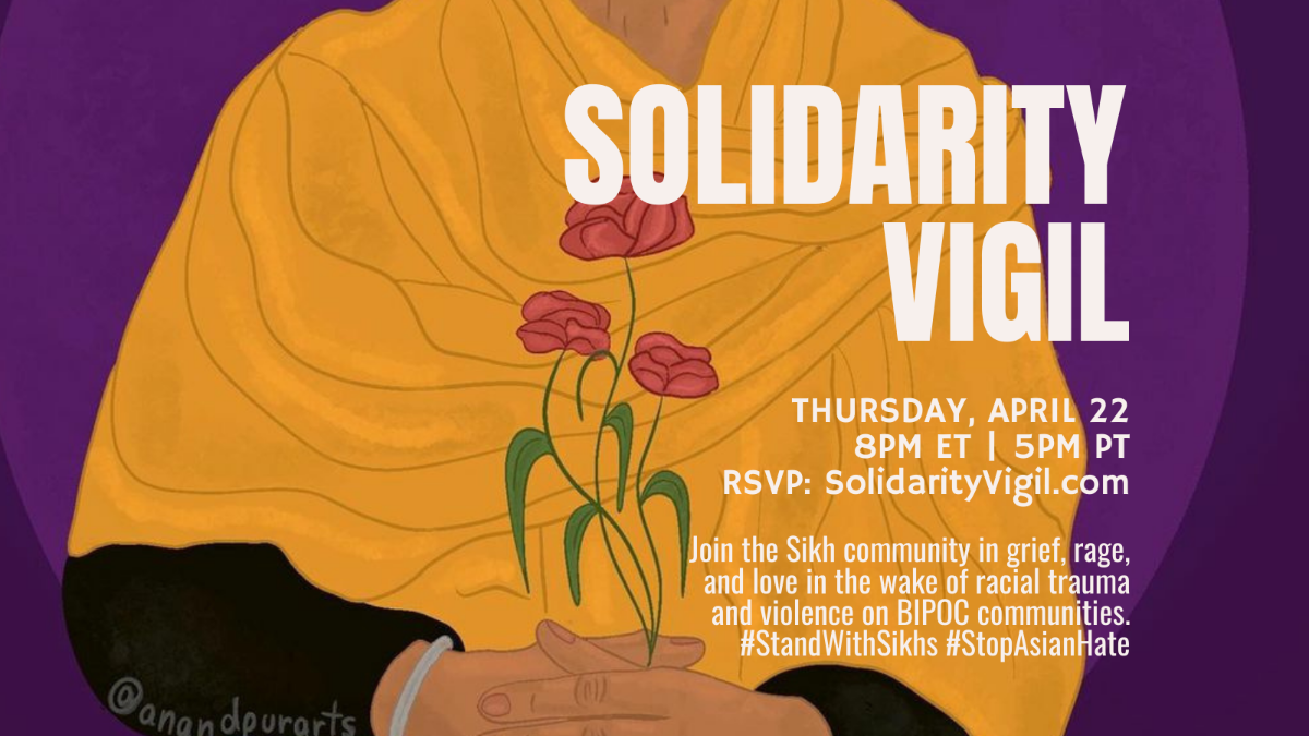 SOLIDARITY VIGIL with Valarie Kaur